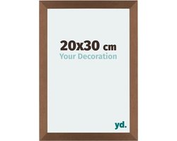 Your Decoration - Fotolijst 20x30 cm - MDF - Koper Decor - Mura