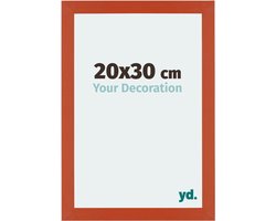 Your Decoration - Fotolijst 20x30 cm - MDF - Oranje - Mura