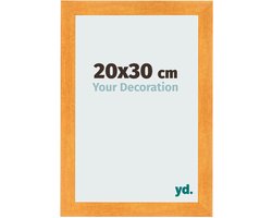 Your Decoration - Fotolijst 20x30 cm - MDF - Oranje - Pisa