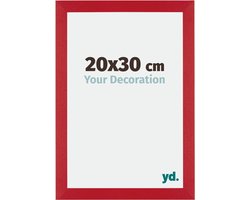 Your Decoration - Fotolijst 20x30 cm - MDF - Rood - Mura