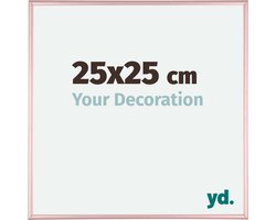 Your Decoration - Fotolijst 25x25 cm - Aluminium - Koper - Kent