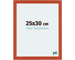 Your Decoration - Fotolijst 25x30 cm - MDF - Oranje - Mura
