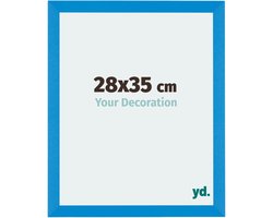 Your Decoration - Fotolijst 28x35 cm - MDF - Helder Blauw - Mura