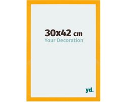 Your Decoration - Fotolijst 30x42 cm - MDF - Geel - Mura