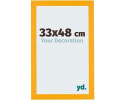 Your Decoration - Fotolijst 33x48 cm - MDF - Geel - Mura