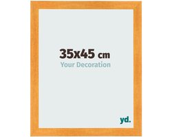 Your Decoration - Fotolijst 35x45 cm - MDF - Oranje - Pisa