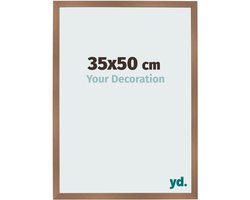 Your Decoration - Fotolijst 35x50 cm - MDF - Koper Decor - Bologna