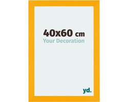 Your Decoration - Fotolijst 40x60 cm - MDF - Geel - Mura