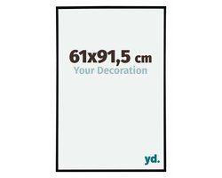 Your Decoration - Fotolijst 61x91,5 cm - Kunststof - Zwart Mat - Evry