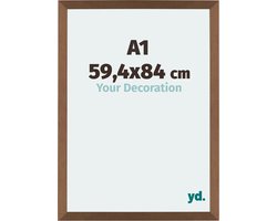 Your Decoration - Fotolijst A1 59,4x84 cm - MDF - Koper Decor - Mura
