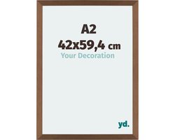 Your Decoration - Fotolijst A2 42x59,4 cm - MDF - Koper Decor - Mura