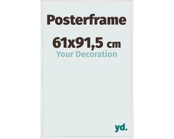 Your Decoration - Posterlijst 61x91,5 cm - Kunststof - Wit Hoogglans - Paris