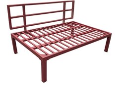 Your Own Living Cairo Pallet Bank - Burgundy