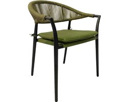 Your Own Living Casino Diningstoel - Seaweed/Antraciet