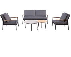 Your Own Living Moleto Sofa Loungeset - Antraciet