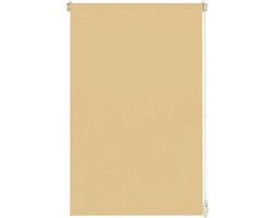 YOURSOL EasyFix Roleta Light rolgordijn in beige, 80 x 210 cm, rolgordijn zonder boren, Klemmfix rolgordijn, 50% ondoorzichtig en lichtdoorlatend