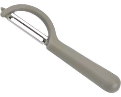 YUGN Aardappelschiller - RVS Dunschiller - Ergonomische Grip - Vaatwasserbestendig - Grijs