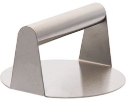 YUGN Hamburgerpers - Smash Burger Press - Diameter 14 cm - Roestvrij Staal 430 - Pers Paneeldikte 2 mm - eBook toegang
