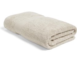 Yumeko badlaken terry wit zand 100x150 - 1 st - Hotelkwaliteit - Bio, eco & fairtrade