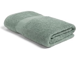 Yumeko badlaken terry zeegroen 100x150 - 1 st - Hotelkwaliteit - Bio, eco & fairtrade