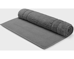 Yumeko badmat deluxe donkergrijs 50x80 - Biologisch & ecologisch