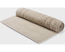 Yumeko badmat deluxe warm taupe 50x80 - Biologisch & ecologisch