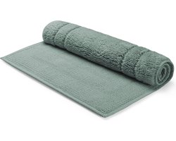 Yumeko badmat deluxe zeegroen 50x80 - Biologisch & ecologisch