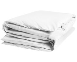 Yumeko dekbedovertrek percal katoen wit 260x240 (zonder slopen) - Bio, eco & fairtrade