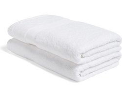 Yumeko douchelakens terry wit 70x140 - 2 st - Bio, eco & fairtrade
