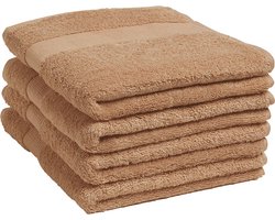 Yumeko handdoeken terry honey 50x100 - 4 st - Bio, eco & fairtrade