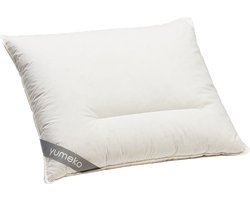 Yumeko hoofdkussen ganzendons 50x60 zacht - Biologisch & ecologisch