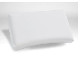Yumeko hoofdkussen natuurlatex curve 35x58x12 zacht - Biologisch & ecologisch