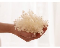 Yumeko hoofdkussen wol 40x80 medium - Biologisch & ecologisch