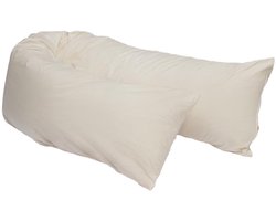 Yumeko hoofdkussen zijslaper dennen 35x160 stevig - Biologisch & ecologisch