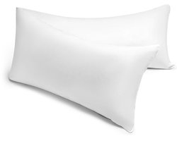 Yumeko hoofdkussen zijslaper gerecycled halfdons 35x160 medium - Biologisch & ecologisch