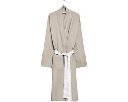 Yumeko kimono badjas gewassen linnen natuurlijk m