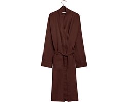 Yumeko kimono badjas gewassen linnen rosewood s