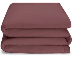 Yumeko kinderdekbedovertrek jersey evening roze 120x150 - Biologisch & ecologisch