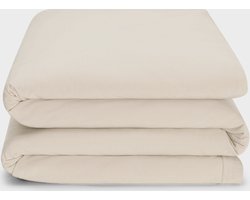 Yumeko kinderdekbedovertrek jersey sunrise wit 120x150 - Biologisch & ecologisch