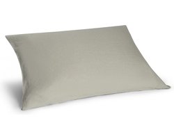 Yumeko kussensloop gewassen linnen mistig groen 70x90 - Biologisch & ecologisch - 1 stuk