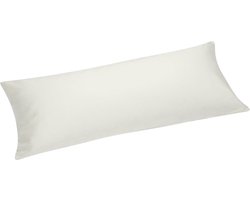 Yumeko kussensloop katoensatijn warm wit 40x80 - Bio, eco & fairtrade - 1 stuk