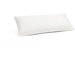 Yumeko kussensloop percal katoen wit 40x80 - Bio, eco & fairtrade - 1 stuk