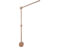 Yumi Yay Houten arm voor baby mobiel - Mobielhouder - Universele mobiel houder in hout - Mobiel Baby- Wiegmobiel houder- Boxmobiel houder