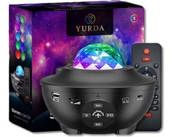 YURDA Originele sterren projector - Galaxy projector - Sterrenhemel - Bluetooth
