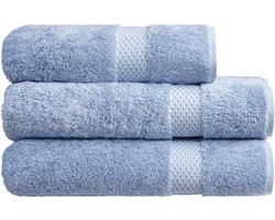 Yves Delorme handdoek - Etoile - Azur - 55x100 cm