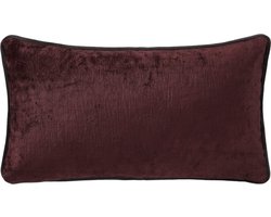 Yves Delorme sierkussen Boromée - 33x57 cm - Bordeaux