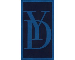 Yves Delorme strandlaken - Griffe - 160x90 cm - Blauw