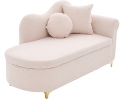 YYchan Slaapbank - Bed met Opbergruimte 64x134 cm - Gestoffeerd Eenpersoonsbed - Hydraulisch Systeem - Fluweel - Zonder Matras - Roze