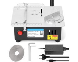 Zaagtafel Aluminium - S-2 Standaard - 7 Snelheden 220V EU Hoek Aanslag - DIY Houtbewerking