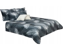 Zacht Flanellen Dekbedovertrek 160x200cm met Kussenslopen